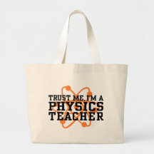 Physics Teacher Tote Bags