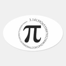 Pi (π) Day Stickers