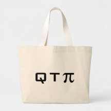 Pi Canvas Bag