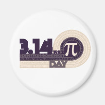 Pi Day Magnet