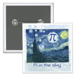 Pi in the Sky Gift Ideas Pinback Button