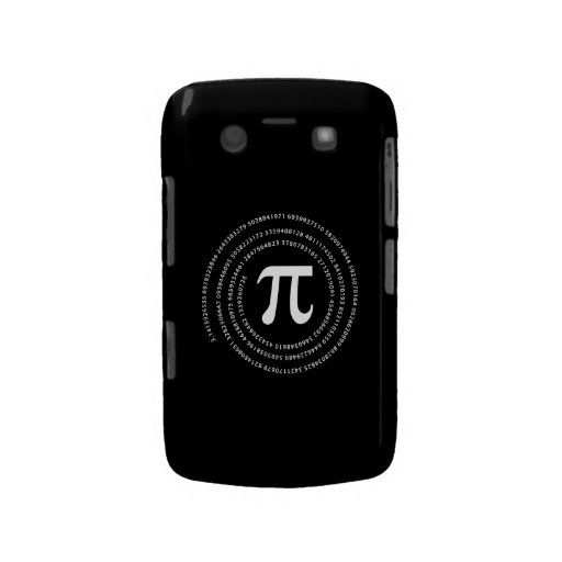 Pi Number Design Case-Mate Blackberry Case