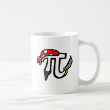 PI Pirate Mugs