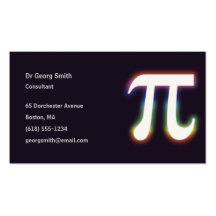 Pi - Scientist Business Card