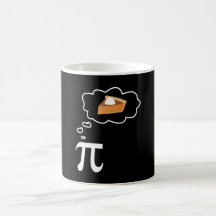 Pi Thinking of Pie Coffee Mugs