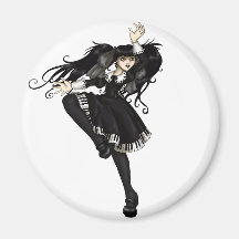 Piano Dance Magnet