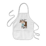 Piano - Female Tshirts and Gifts Aprons