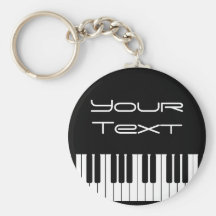 Piano Keyboard Key Chain