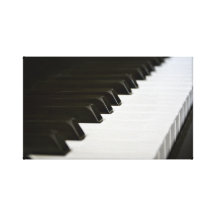 Piano Keys canvas wrapped print Gallery Wrap Canvas