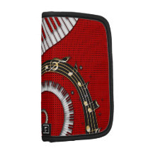 Piano Keys Music Notes Grunge Floral Swirls Planners