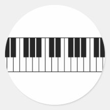 Piano Keys Stickers