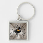 Piano Notes and Staff Key Chains