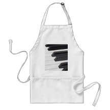 Piano or Organ Keyboard Keys Apron