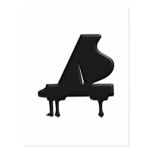 Piano Post Cards