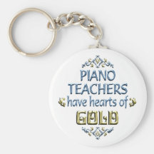 Piano Teacher Appreciation Keychain