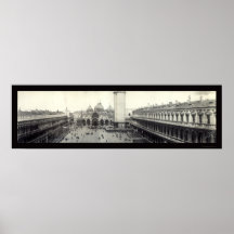 Piazza San Marco Photo 1909 Posters
