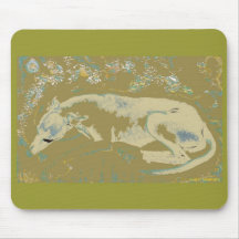 Picasso with treat-mousepad