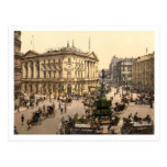 Piccadilly Circus, London, England Postcard
