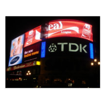 piccadilly circus postcard