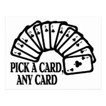 Pick A Card Post Card