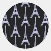 PICK-A-COLOR Eiffel Tower Sticker