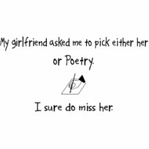 Pick Girlfriend or Poetry Cut Outs