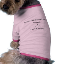 Pick Husband or Squash Dog Clothes