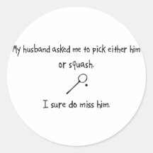 Pick Husband or Squash Stickers