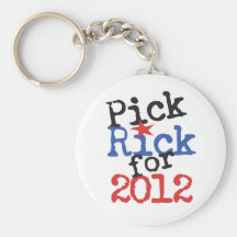 Pick Rick (Perry) for 2012 Key Chains