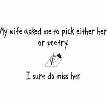 Pick Wife or Poetry Photo Cutouts