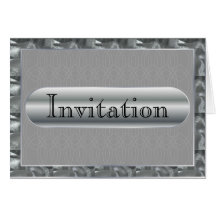 Pick Your Own Colour Shimmering Lace Invitation Greeting Cards