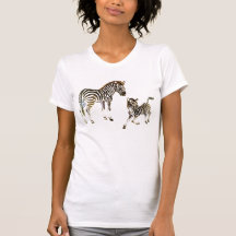 pickle zebra tee shirt