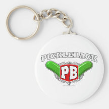 Pickleback Logo Key Chain