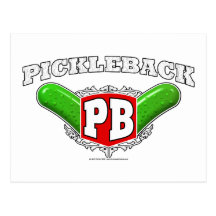 Pickleback Logo Post Cards