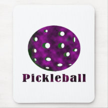 pickleball clouded purple text n ball .png mousepads