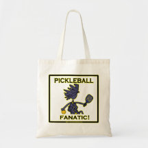 Pickleball Fanatic Gifts & T Shirts Tote Bags