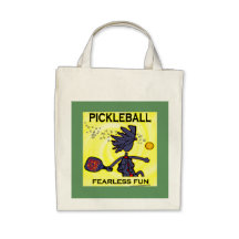 Pickleball Fearless Fun Tote Bag