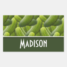 Pickles; Pickle Pattern Stickers