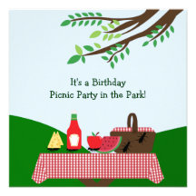 Picnic Party : Invitation