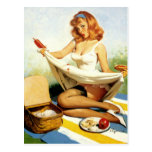Picnic Pin-Up Post Cards