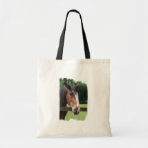 Picture of a Quarter Horse Budget Tote Bag