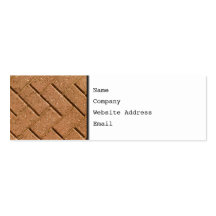 Picture of Bricks. Business Cards