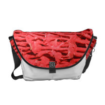 Picture of Red Organ Pipe Coral. Messenger Bag