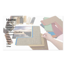 PictureFraming, Name, Address 1, Address 2, Con... Business Card Template