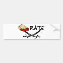 Pie-rate! Bumper Sticker