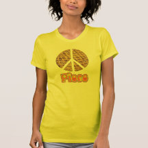 Piece Apple Pie Peace Sign T-Shirt