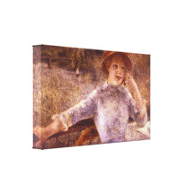 Pierre Renoir - En la Grenouillere Gallery Wrapped Canvas