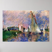 Pierre Renoir - Regatta in Argenteuil Print