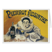 Pierrot Absinthe Card