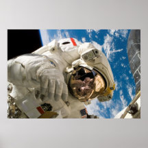 Piers Seller Spacewalk Posters